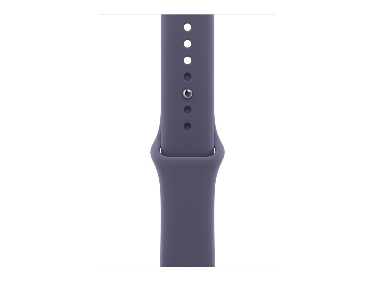 Apple - Fita para relógio inteligente - 46mm - M/L (para pulso de 160 - 210 mm) - nevoeiro roxo - para Watch Hermès Series 9, SE 3, Series 10, Series 11, Series 8, Series 9, Ultra 2, Ultra 3