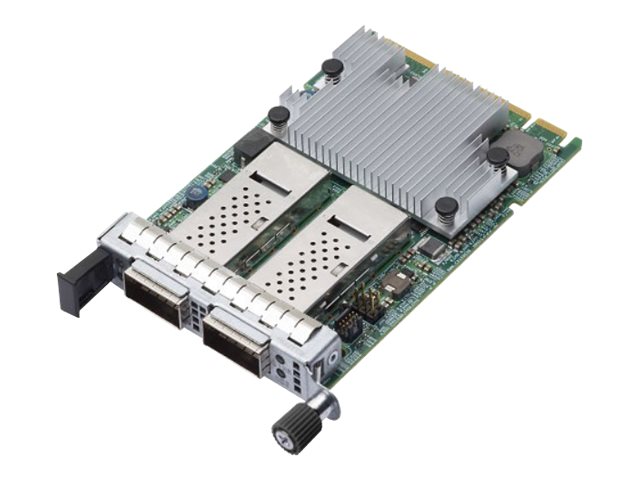 Broadcom NetXtreme E-Series N2100G - Adaptador de rede - PCIe 4.0 x16 baixo perfil - 100 Gigabit QSFP56 x 2