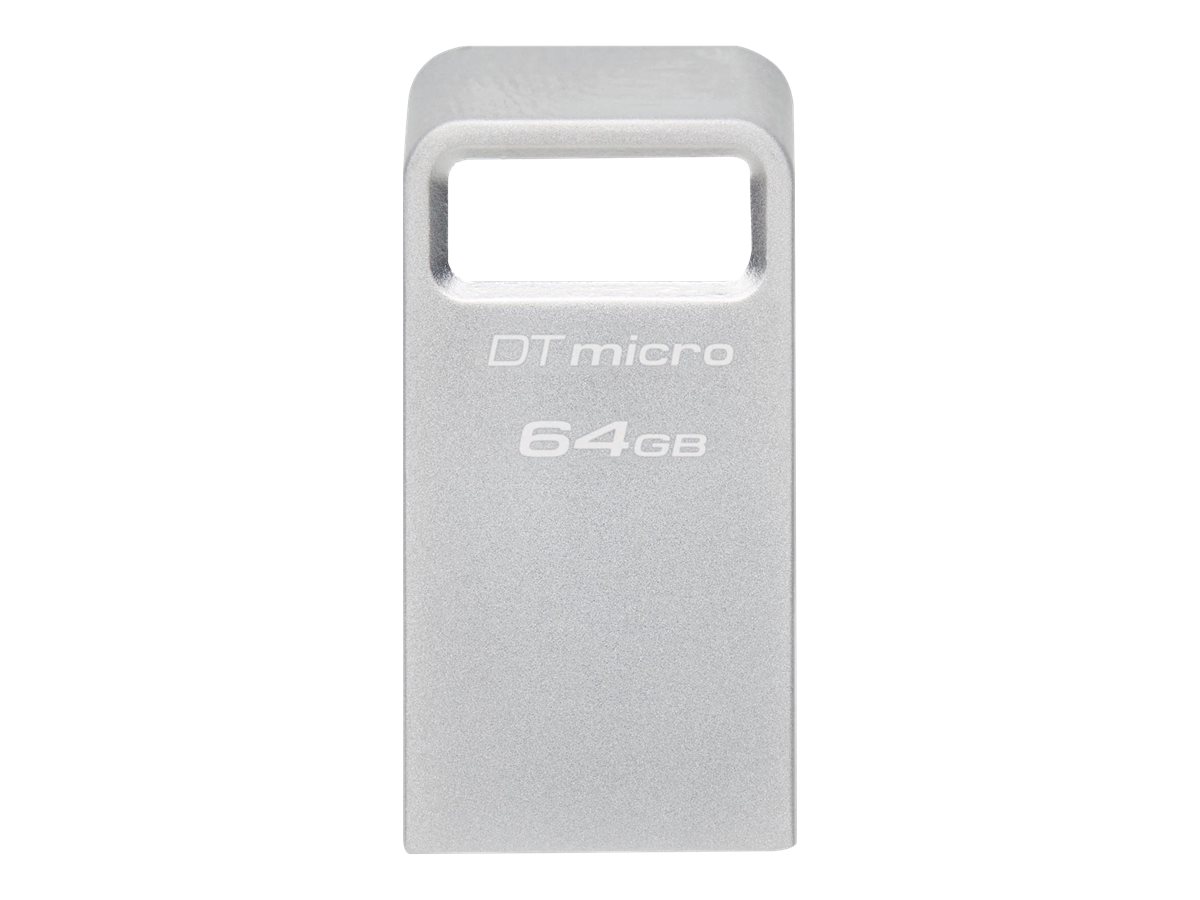 Kingston DataTraveler Micro - Drive flash USB - 64 GB - USB 3.2 Gen 1