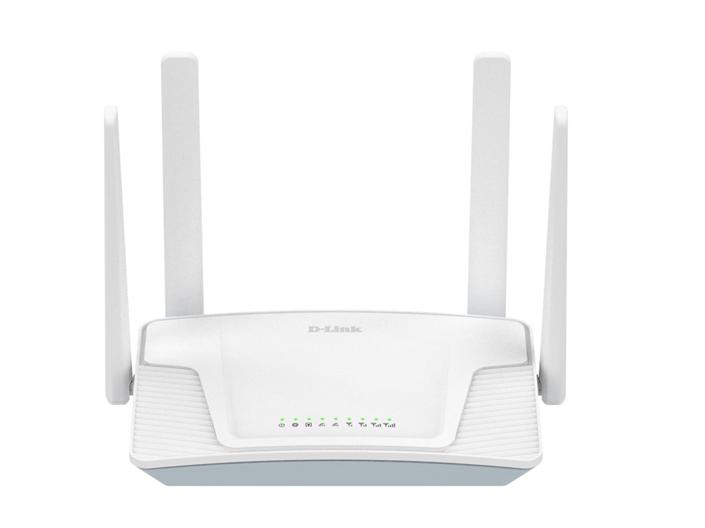 D-Link G416C - Roteador sem fio switch de 3 portas - 1GbE - Wi-Fi 6 - Dual Band - 4G, 3G
