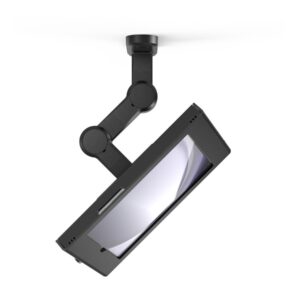 Compulocks Galaxy Tab A9 Apex Enclosure Swing Wall Mount - Kit de montagem (caixa, braço articulado) - braço basculante - para tablet - bloqueável - moldura metálica - preto - montável em parede - para Samsung Galaxy Tab A9