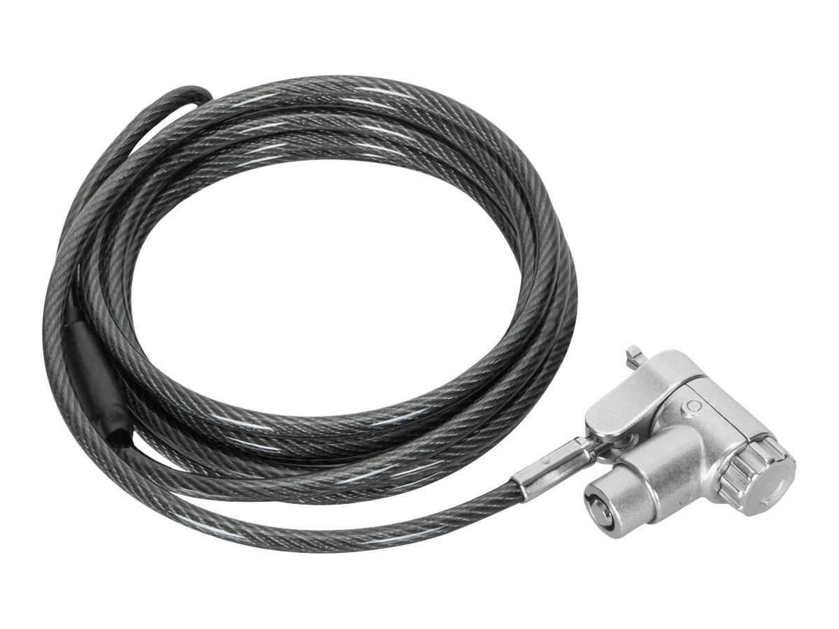 Targus DEFCON Ultimate - Trancamento do cabo de segurança - chaveado universal, com tampa de bloqueio adaptável - prata - 2 m (pacote de 25)
