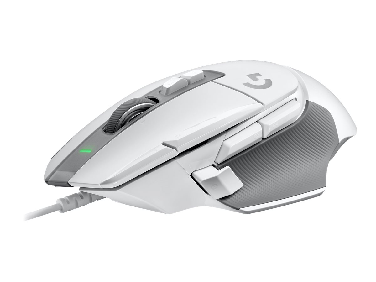 Logitech G G502 X - Rato - óptico - com cabo - USB - branco