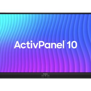 Promethean ActivPanel 10 - 65" Classe Diagonal ecrã LCD com luz de fundo LED - interativa - com ecrã tátil (multi-touch) - 4K UHD (2160p) 3840 x 2160 - Direct LED - Compatível com TAA