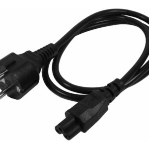 StarTech.com 3m (10ft) Laptop Power Cord, EU Schuko to C5, 2.5A 250V, 18AWG, Notebook / Laptop Replacement AC Cord, Printer/Power Brick Cord, Schuko CEE 7/7 to Clover Leaf IEC 60320 C5 - Laptop Charger Cable (753E-3M-POWER-LEAD) - Cabo de alimentação