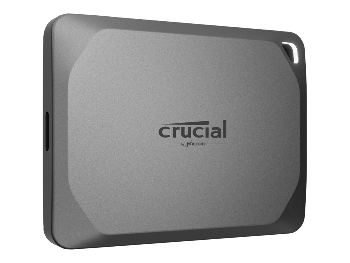 Crucial X9 Pro - SSD - encriptado - 2 TB - externa (portátil) - USB 3.2 Gen 2 (USB C conector) - 256-bits AES