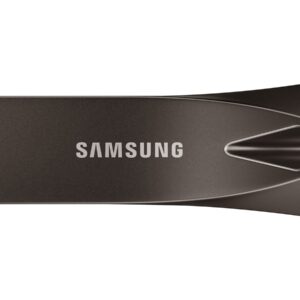 Samsung BAR Plus MUF-64BE4 - Drive flash USB - 64 GB - USB 3.1 Gen 1 - cinzento titã