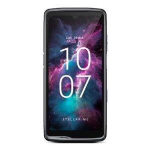 Crosscall Stellar M6 - 5G smartphone - SIM duplo - RAM 6 GB / Memória Interna 128 GB - monitor LCD - 6.1" - 1560 x 720 pixeis - rear camera 50 MP - front camera 8 MP - preto