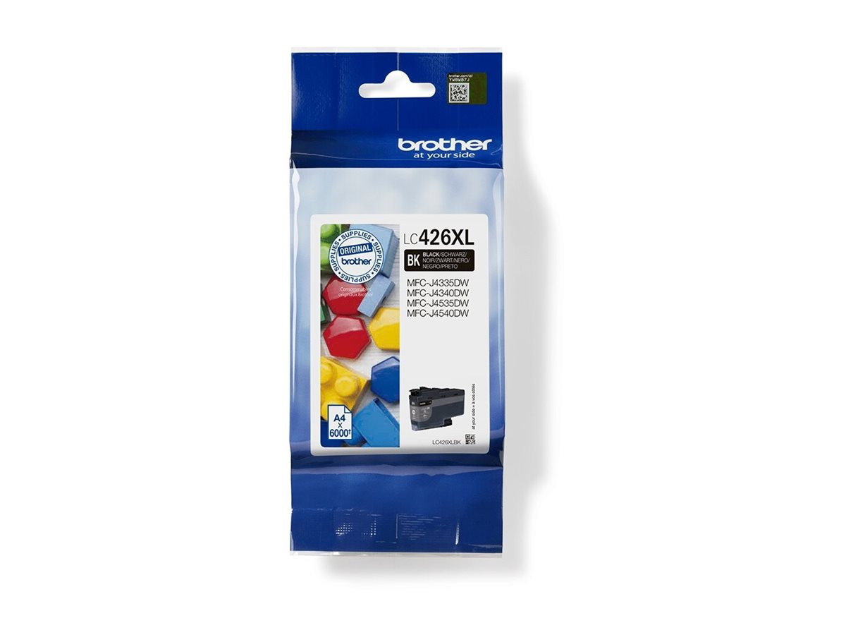 Brother LC426XLBK - Alto Rendimento - preto - original - tinteiro - para Brother MFC-J4335, MFC-J4340, MFC-J4540