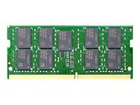 Synology - DDR4 - módulo - 4 GB - SO DIMM 260-pinos - 1333 MHz - unbuffered - ECC - para Disk Station DS1621+
