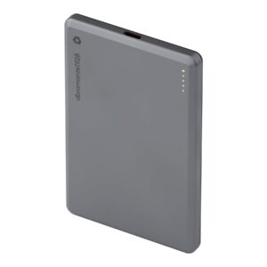 dbramante1928 re-charge - Power bank sem fios - 5000 mAh - 20 Watt - 3 A (USB-C) - cinza