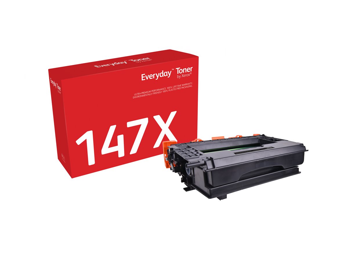 Everyday - alta capacidade - preto - compatível - cartucho de toner (opção para: HP 147X, HP W1470X) - programa de devolução Green World Alliance