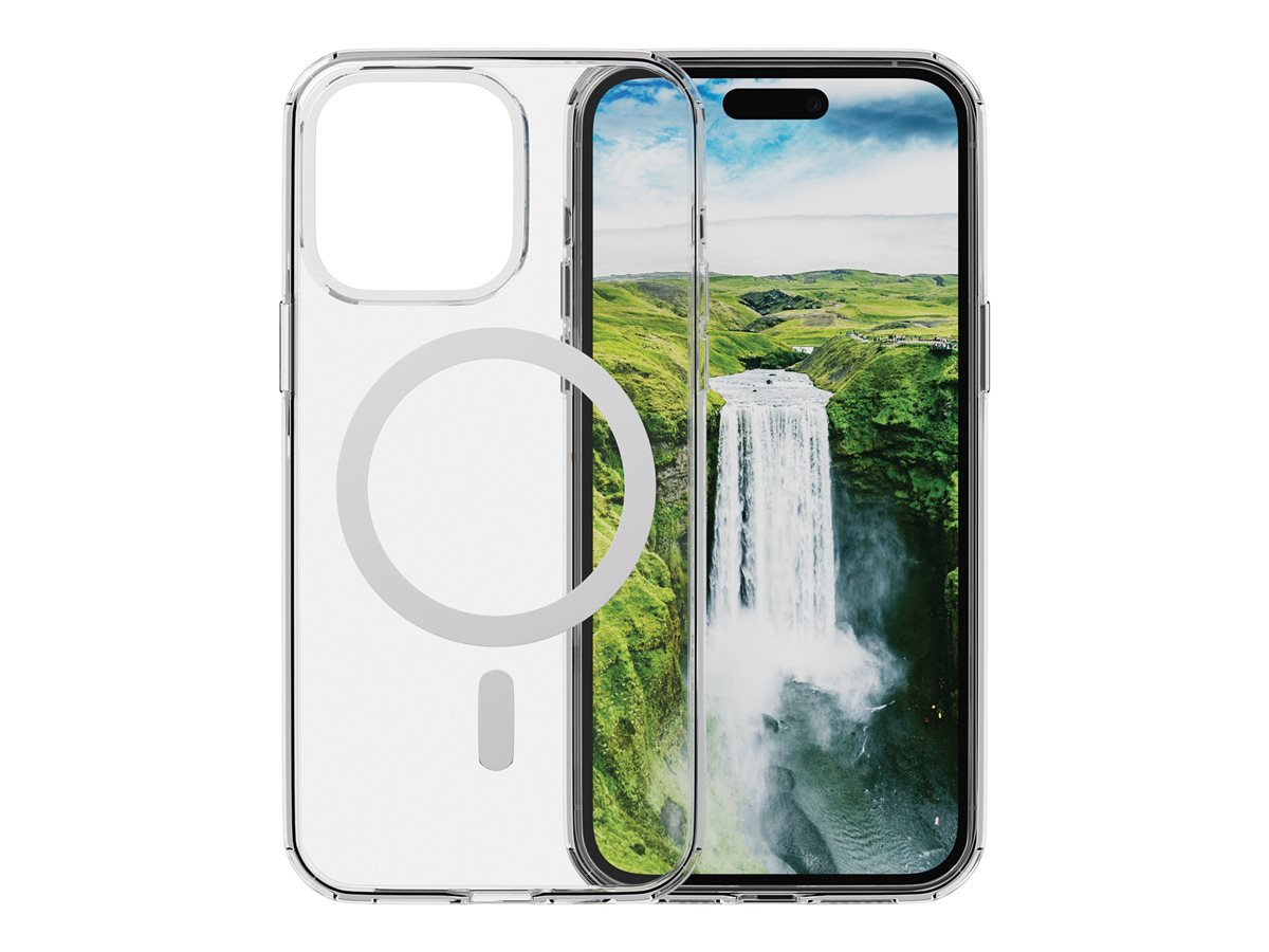 dbramante1928 Iceland Ultra - Tampa posterior para telemóvel - compatibilidade MagSafe - D3O, plástico - claro - para Apple iPhone 15 Pro