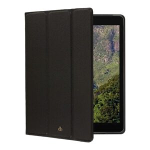 dbramante1928 Milan - Capa flip cover para tablet - couro pebworth de grão inteiro - preto noite - 10.2" - para Apple 10.2-inch iPad (9ª geração)