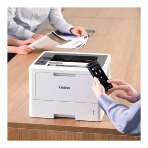 Brother HL-L5210DW - Impressora - P/B - Duplex - laser - A4/Legal - 1200 x 1200 ppp - até 48 ppm - capacidade: 350 folhas - USB 2.0, Gigabit LAN, Wi-Fi(n), NFC