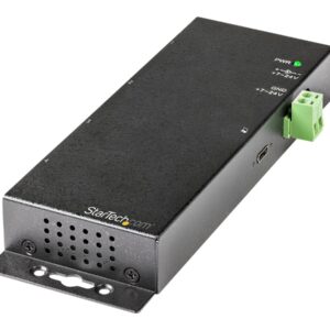 StarTech.com 4 Port USB C Hub 10Gbps, Metal Industrial USB-C Hub, 2x USB-C & 2x USB-A, ESD Surge Protection, USB-C or USB-A Host, Self-Powered, Mountable USB 3.1 Gen 2 Type-C Hub - Commercial/Rugged USB Hub - Hub - 2 x USB 3.2 Gen 2 + 2 x USB-C 3.2 G