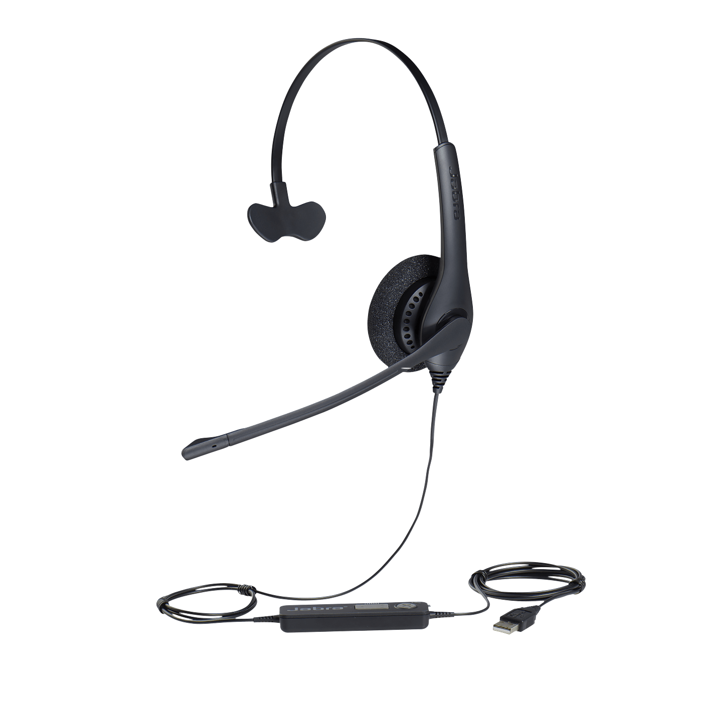 Jabra BIZ 1500 Mono - Auscultadores - no ouvido - com cabo - USB