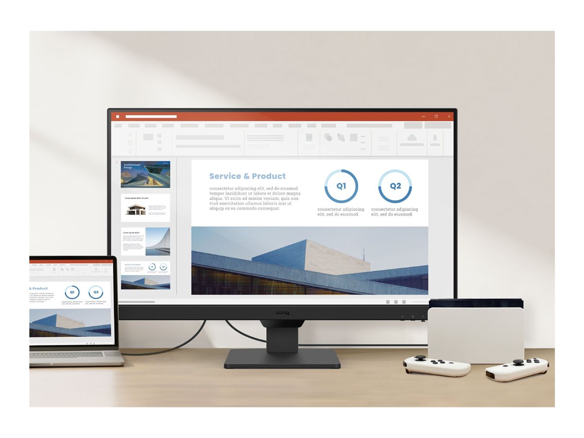 BenQ GW2790 - Monitor LED - 27" - 1920 x 1080 Full HD (1080p) @ 100 Hz - IPS - 250 cd/m² - 1300:1 - 5 ms - 2xHDMI, DisplayPort - altifalantes - preto