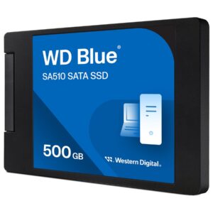 WD Blue SA510 WDS500G3B0A-00AXR0 - SSD - 500 GB - interna - 2.5" - SATA 6Gb/s - azul