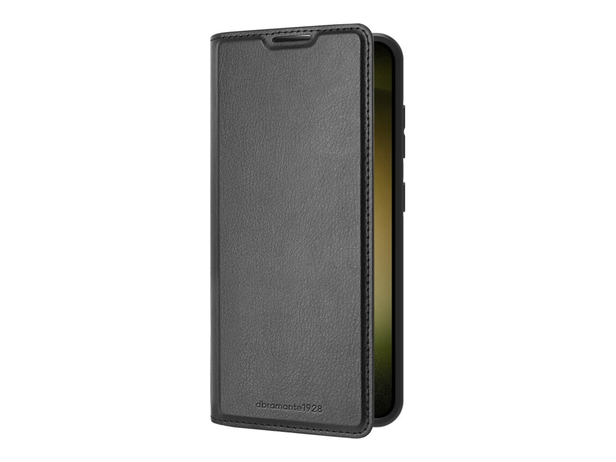 dbramante1928 Oslo - Capa flip cover para telemóvel - poliuretano (PU), plástico - preto - para Samsung Galaxy S24