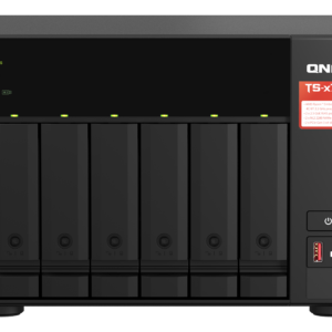 QNAP TS-673A - Servidor NAS - 6 baias - SATA 6Gb/s - RAM 8 GB - Gigabit Ethernet / 2.5 Gigabit Ethernet