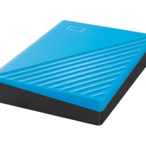 WD My Passport WDBR9S0060BBL - Disco rígido - encriptado - 6 TB - externa (portátil) - USB 3.2 Gen 1 - 256-bits AES - céu