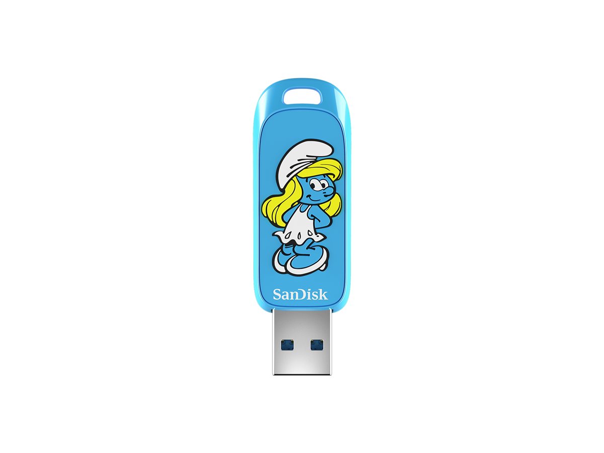 SanDisk Smurfs - Smurfette Edition drive flash USB - 256 GB - USB 3.2 Gen 1