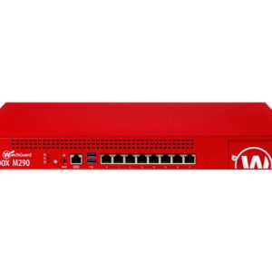 WatchGuard Firebox M290 - Dispositivo de segurança - com 3 anos de Assistência Standard - 8 portas - 1GbE - AC 90 - 264 V