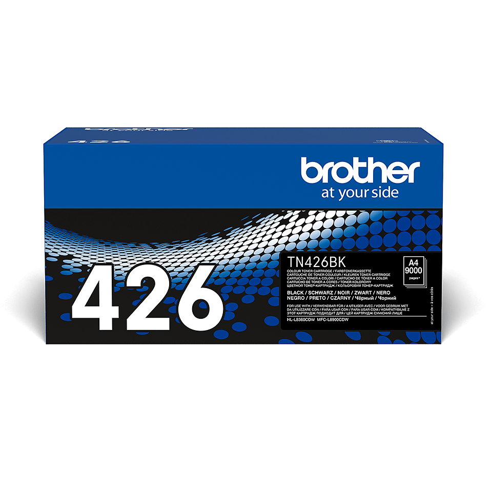 Brother TN426BK - Super Jumbo - preto - original - cartucho de toner