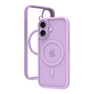 dbramante1928 Grenen - Tampa posterior para telemóvel - compatibilidade MagSafe - plástico - púrpura, transparente - para Apple iPhone 17