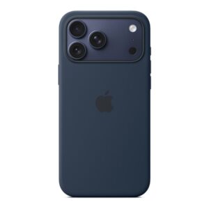 Apple - Tampa posterior para telemóvel - compatibilidade MagSafe - silicone - meia noite - para iPhone 17 Pro Max