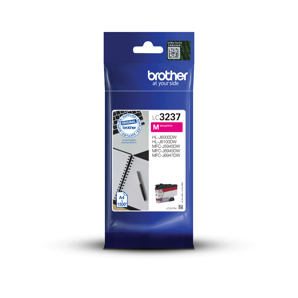 Brother LC3237M - Magenta - original - tinteiro - para Brother HL-J6000DW, HL-J6100DW, MFC-J6947DW