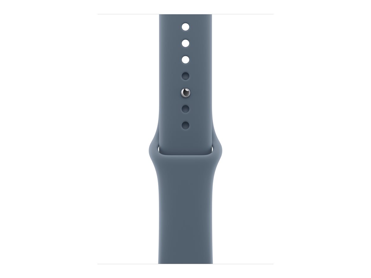 Apple - Fita para relógio inteligente - 46mm - M/L (para pulso de 160 - 210 mm) - azul âncora - para Watch Hermès Series 9, SE 3, Series 10, Series 11, Series 8, Series 9, Ultra 2, Ultra 3