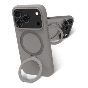 dbramante1928 Roskilde Kick - Tampa posterior para telemóvel - compatibilidade MagSafe - pedra de rio - para Apple iPhone 17 Pro