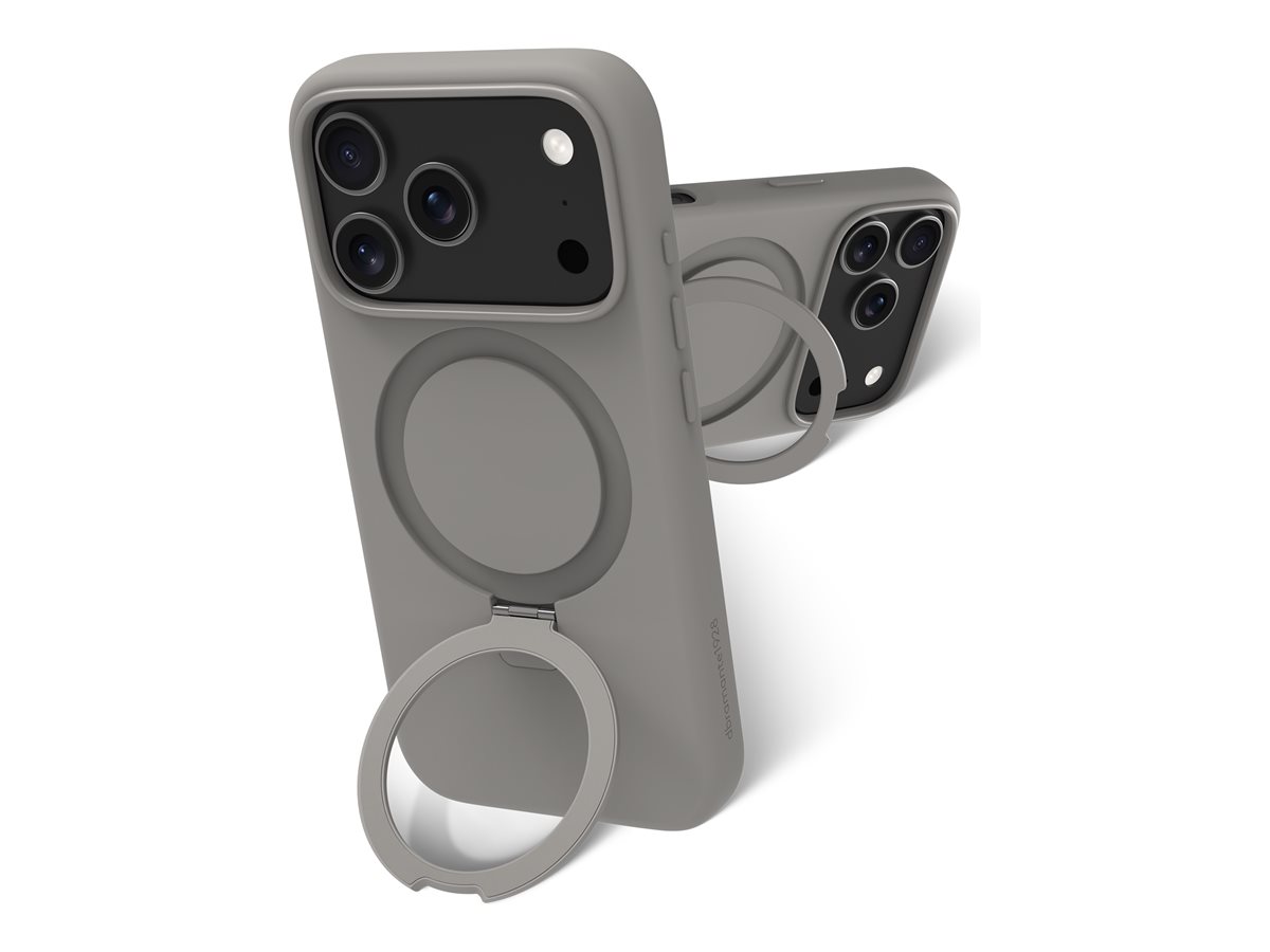 dbramante1928 Roskilde Kick - Tampa posterior para telemóvel - compatibilidade MagSafe - pedra de rio - para Apple iPhone 17 Pro