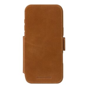 dbramante1928 Copenhagen - Capa flip cover para telemóvel - couro com granulação plena - canela - para Apple iPhone 17 Pro Max
