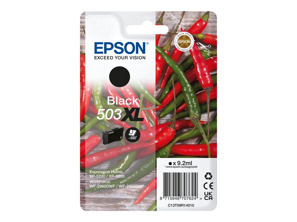 Epson 503XL Singlepack - XL - preto - original - tinteiro