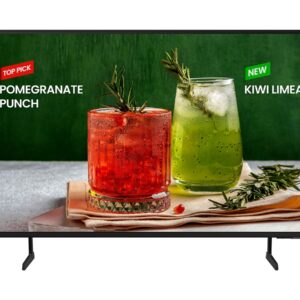 Samsung BE50D-H - 50" Classe Diagonal BED-H Series TV LCD com luz de fundo LED - Crystal UHD - sinalização digital - Smart TV - Tizen OS - 4K UHD (2160p) 3840 x 2160 - HDR - Edge LED BLU - preto