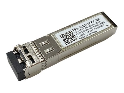 QNAP - Módulo de transceptor SFP+ - 10GbE - 10GBase-SR - até 300 m - 850 nm