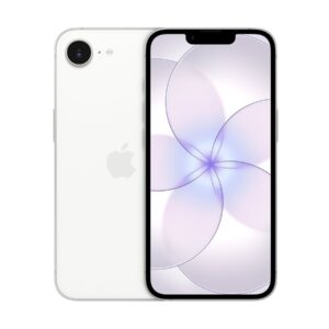 Apple iPhone 17e - 5G smartphone - SIM duplo / Memória Interna 256 GB - visor OLED - 6.1" - 2532 x 1170 pixeis - rear camera 48 MP - front camera 12 MP - branco