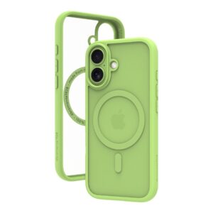 dbramante1928 Grenen - Tampa posterior para telemóvel - compatibilidade MagSafe - plástico - verde pálido - para Apple iPhone 17