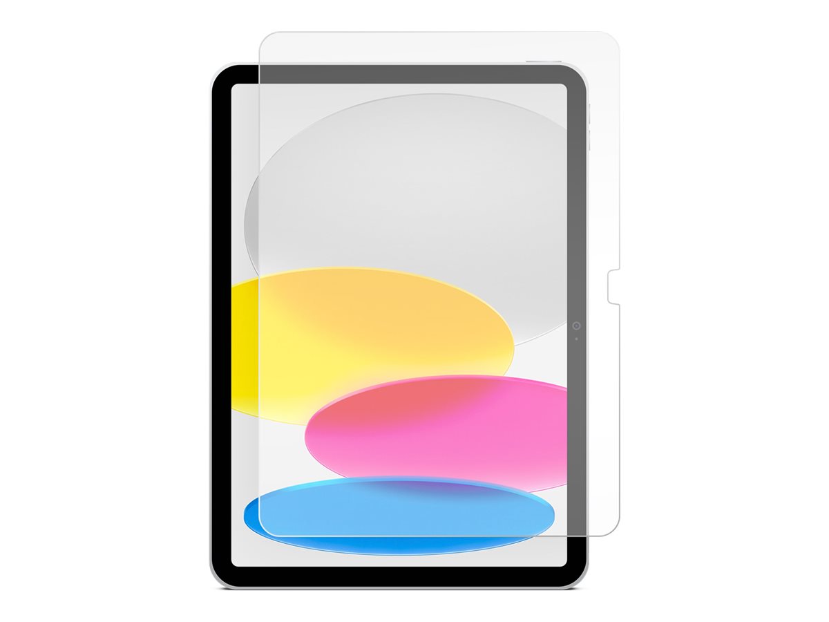 Compulocks Tempered Glass Screen Protector for iPad 10th-11th (A16) Gen - Protector de ecrã para tablet - vidro - 10.9" - para Apple 10.9-inch iPad, Compulocks iPad 10.9" 10th Gen Space Enclosure Portable Floor Stand