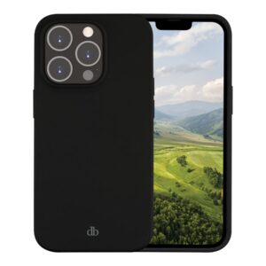 dbramante1928 Costa Rica - Tampa posterior para telemóvel - silicone - preto noite - para Apple iPhone 14 Pro Max