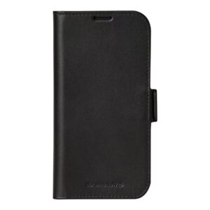 dbramante1928 Copenhagen - Capa flip cover para telemóvel - couro com granulação plena - preto - para Apple iPhone 16