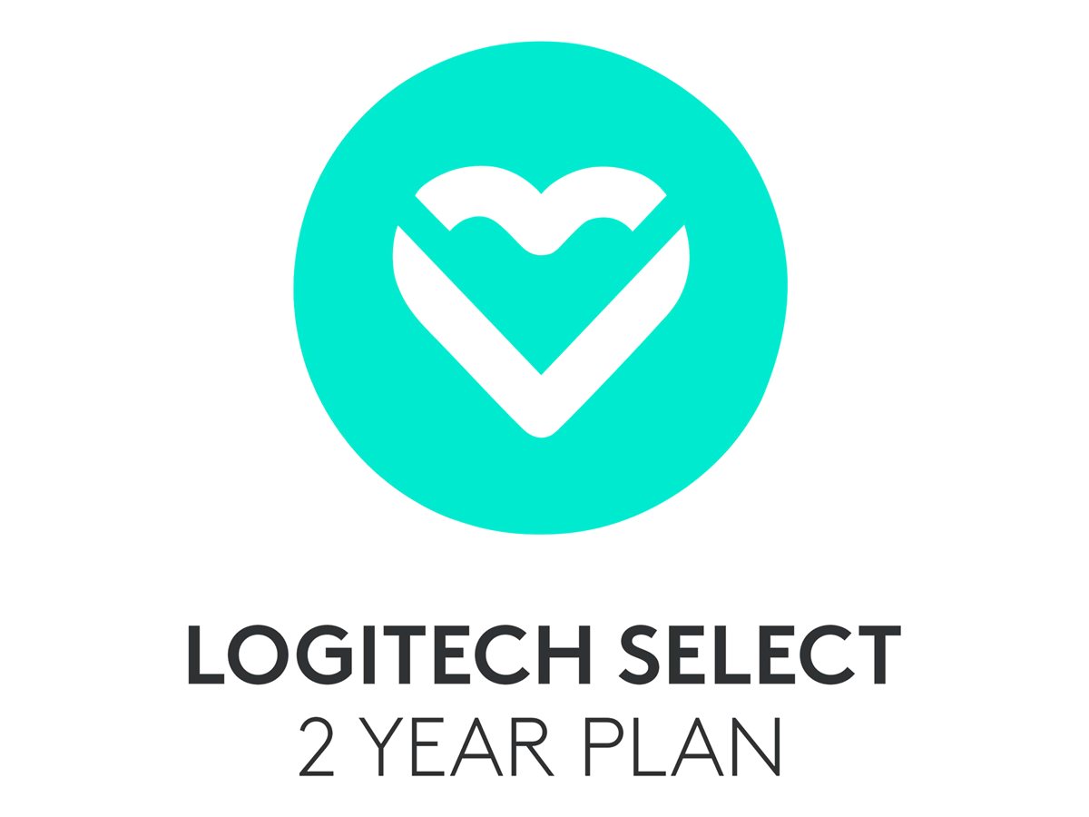 Logitech Select - Contrato extendido de serviço - substituição antecipada de peças (para dispositivos de vídeo conferência) - 2 anos - resposta em tempo: 1 dia útil - 1 sala