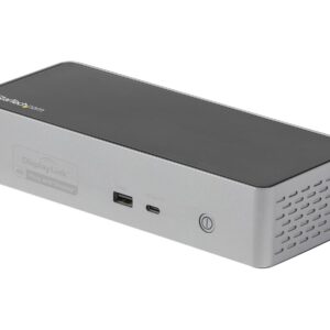 StarTech.com USB-C Dock, 4K 60Hz Quad Monitor DisplayPort & HDMI, Universal USB C Docking Station with 100W Power Delivery Charging, USB Hub w/ 1x USB Type-C & 3x USB-A, Ethernet, Audio - Thunderbolt 3 Compatible (DK31C4DPPDUE) - estação de engate - USB-C 3.2 Gen 2 / Thunderbolt 3 - 4 x DP, 4 x HDMI - 1GbE