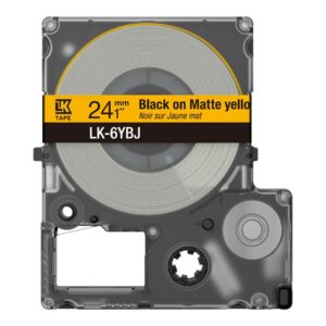 Epson LabelWorks LK-6YBJ - cartucho de fita - 1 cassete(s) - Rolo (2,4 cm x 8 m)