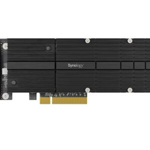 Synology M2D20 - Adaptador de interface - M.2 NVMe Card - PCIe 3.0 x8 - para Synology SA3400, SA3600, Disk Station DS1618, DS1819, DS2419, RackStation RS2418, RS820
