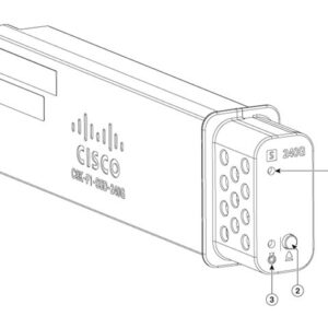Cisco - SSD - 240 GB - intercambiável a quente - USB 3.0 - para P/N: C9300X-48TX-1A, C9300X-48TX-1E, C9300X-48TX-A, C9300X-48TX-E, C9300X-48TX-EDU