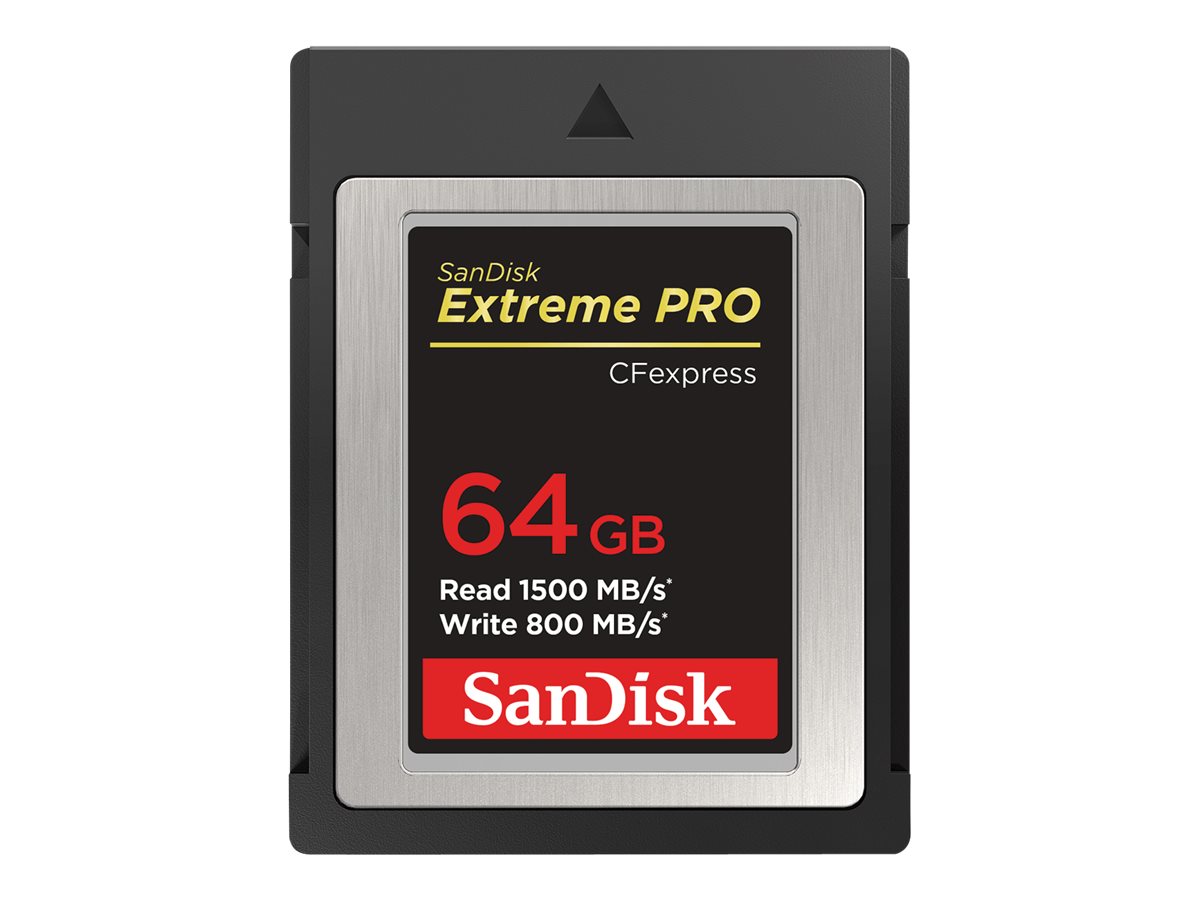 SanDisk Extreme Pro - Cartão de memória flash - 64 GB - CFexpress